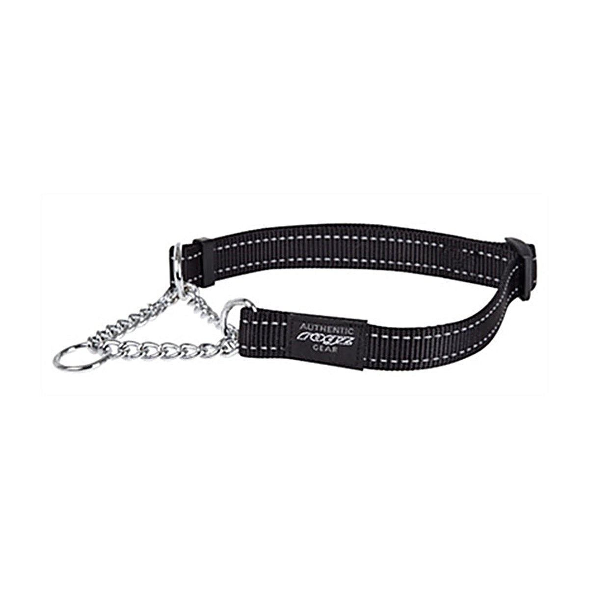 Rogz For Dogs Fanbelt Halfslip Zwart 37-56