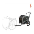 Trixie Fietskar Grijs/sa 25 kg 62x80x92 cm