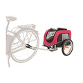Trixie - Fietskar Zwart/Rood 15 kg 60x53x60 cm