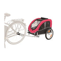 Trixie - Fietskar Zwart/Rood 22 kg 75x63x68 cm