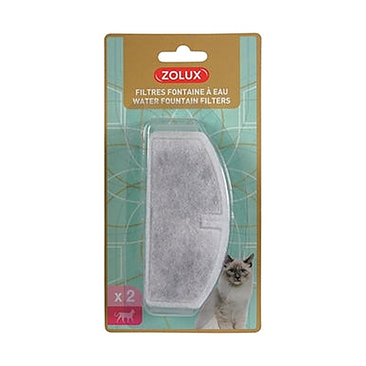 Zolux Filter Zolux Drinkfontein 2 stuks