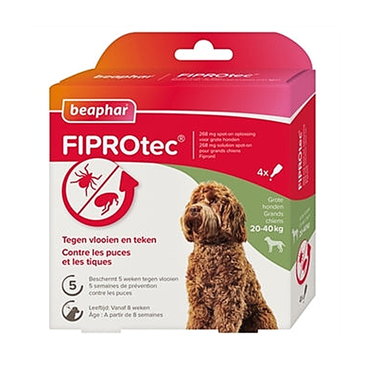 Beaphar - Fiprotec Spot On 20-40 kg 3+1PIP
