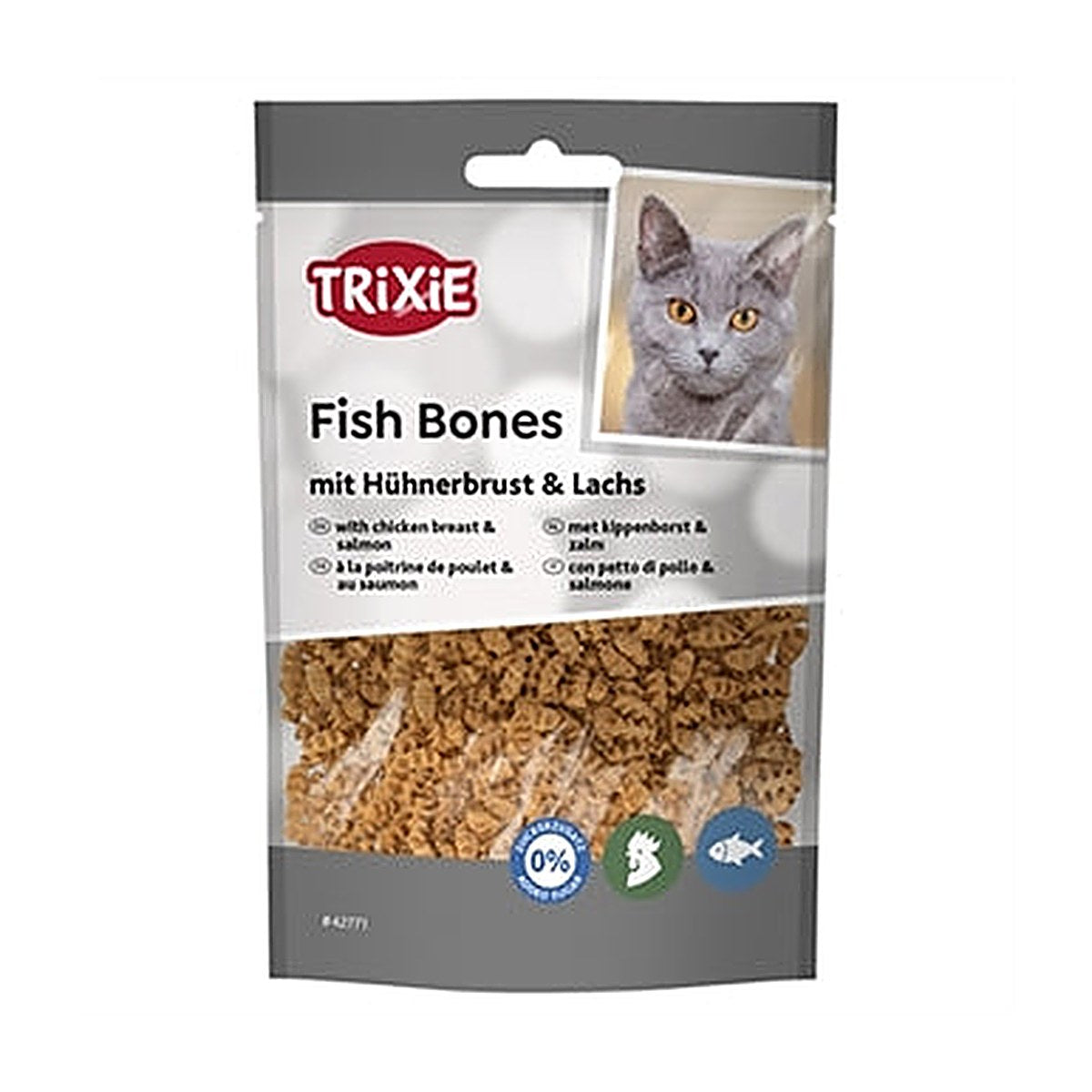 Trixie Fish Bones Kippenborst/zalm 50 gram