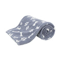 Trixie Fleece Deken Kenny Blauw 150X100CM – Bedden/Manden/Kussens