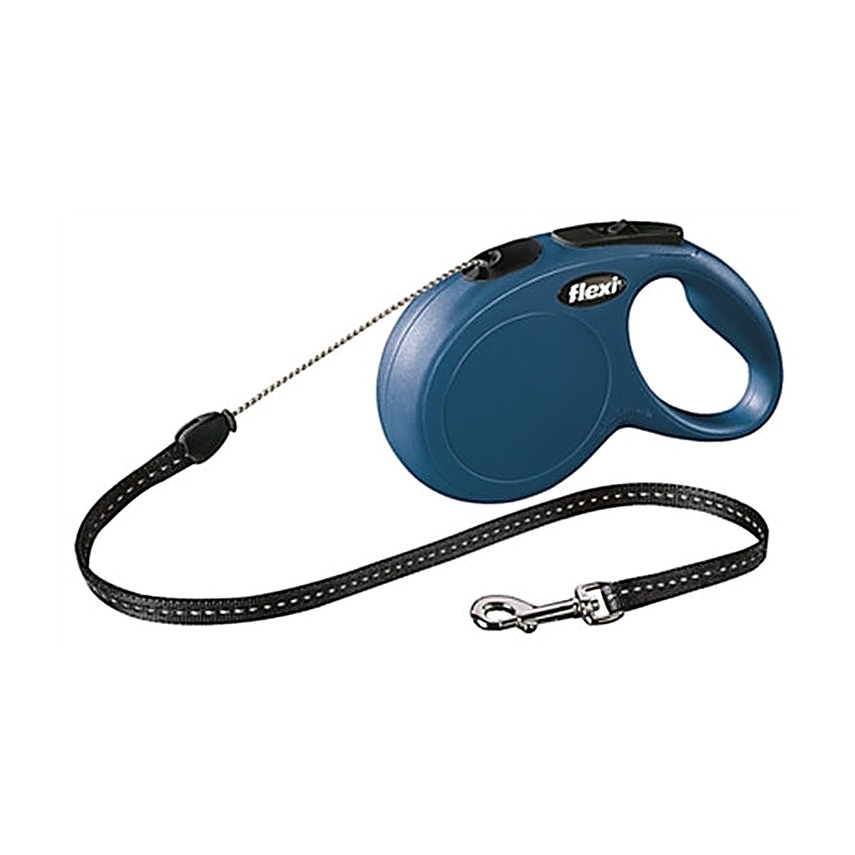 Flexi Classic Cord Blauw S 8 meter