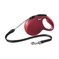 Flexi Classic Cord Rood M 8 meter