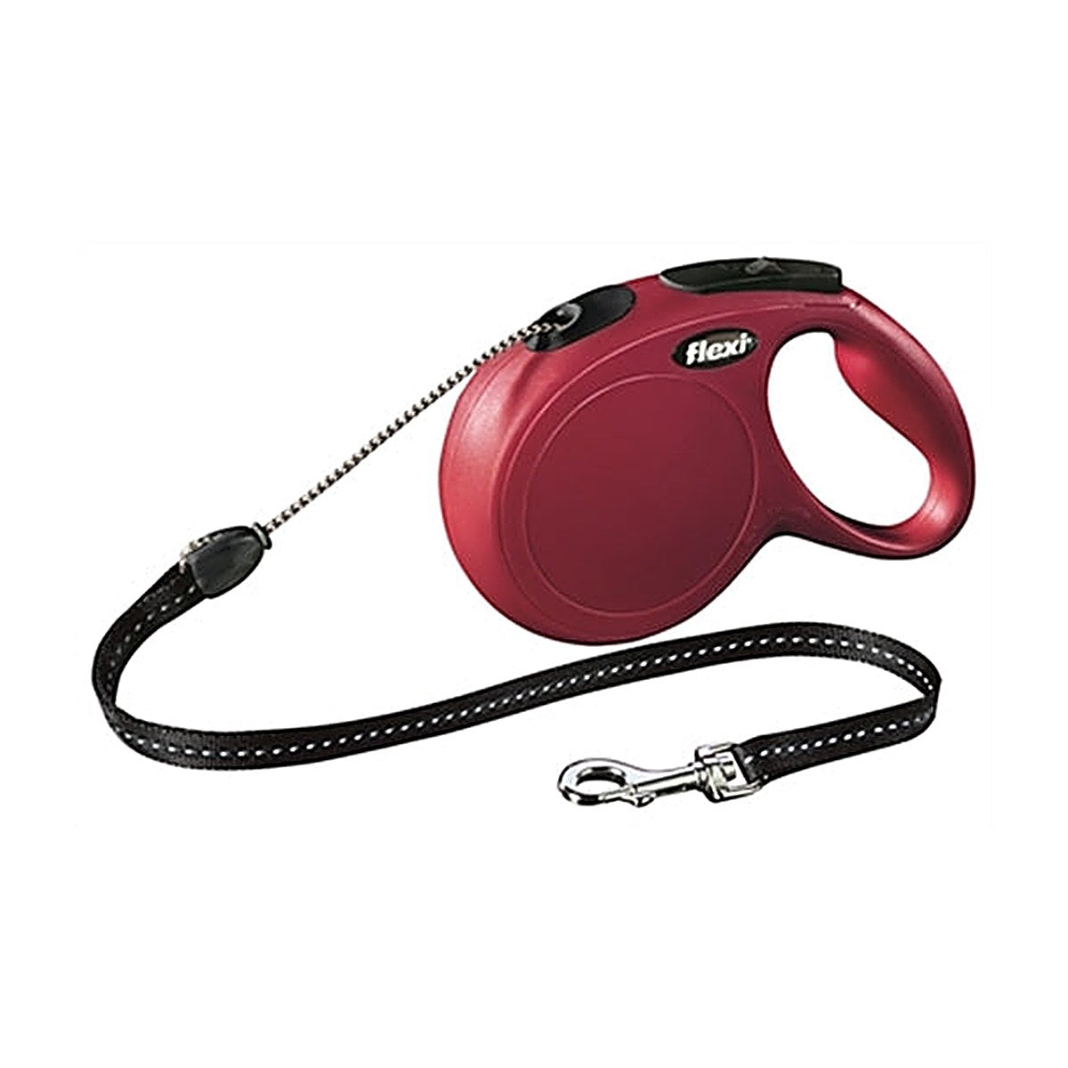 Flexi Classic Cord Rood M 8 meter