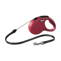 Flexi Classic Cord Rood S 5 meter