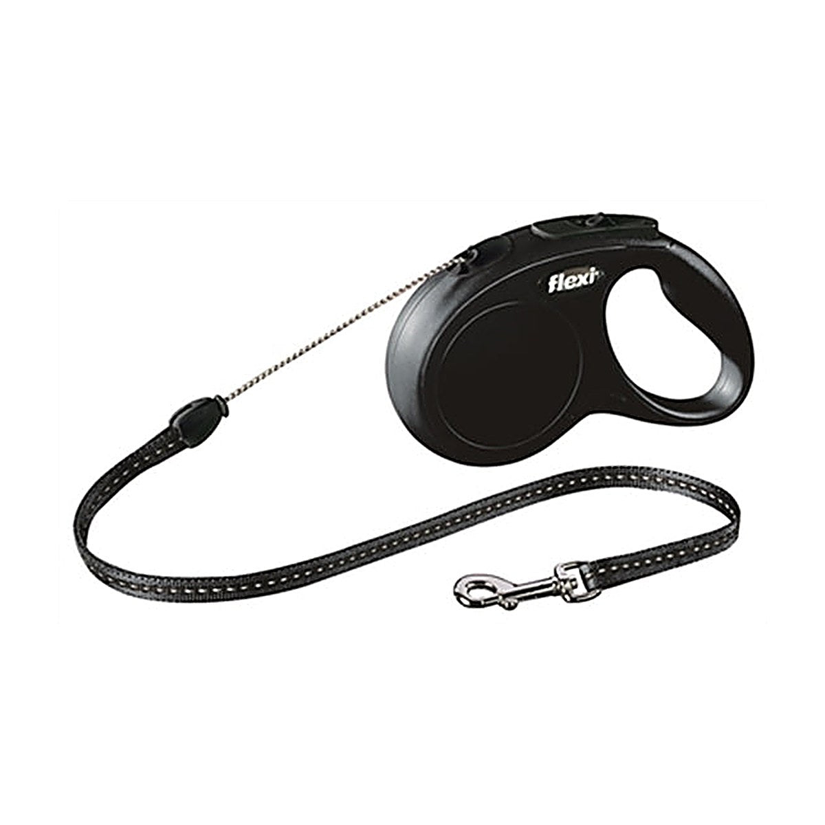 Flexi Classic Cord Zwart S 5 meter