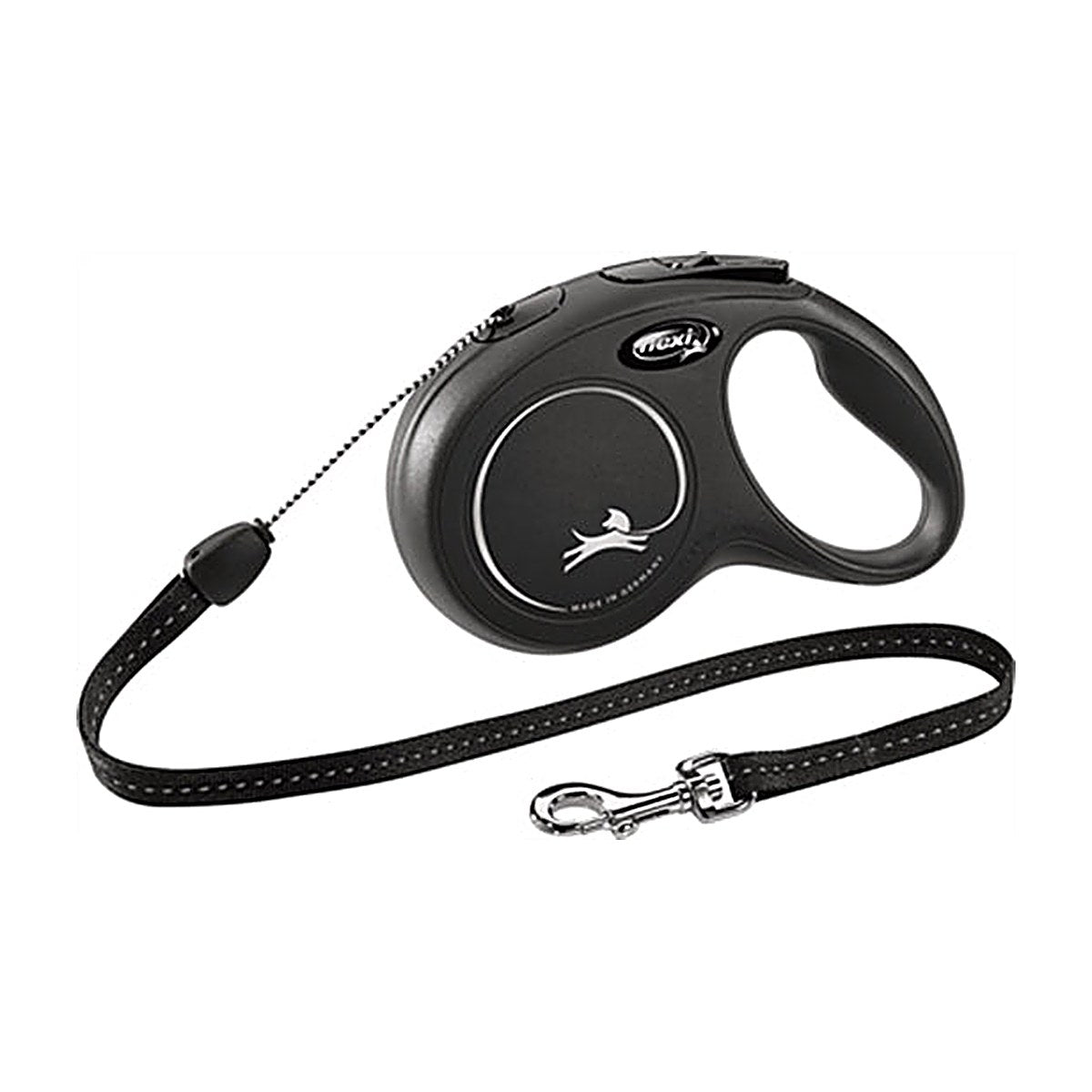 Flexi Classic Cord Zwart S 8 meter