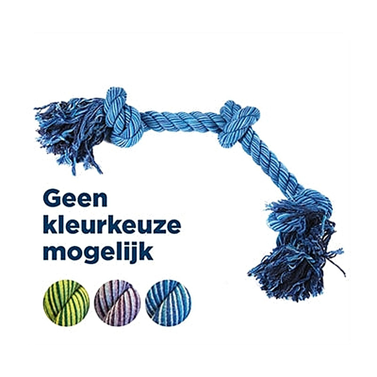 Happy Pet Flossin Fun 3 Knoop L 52 cm