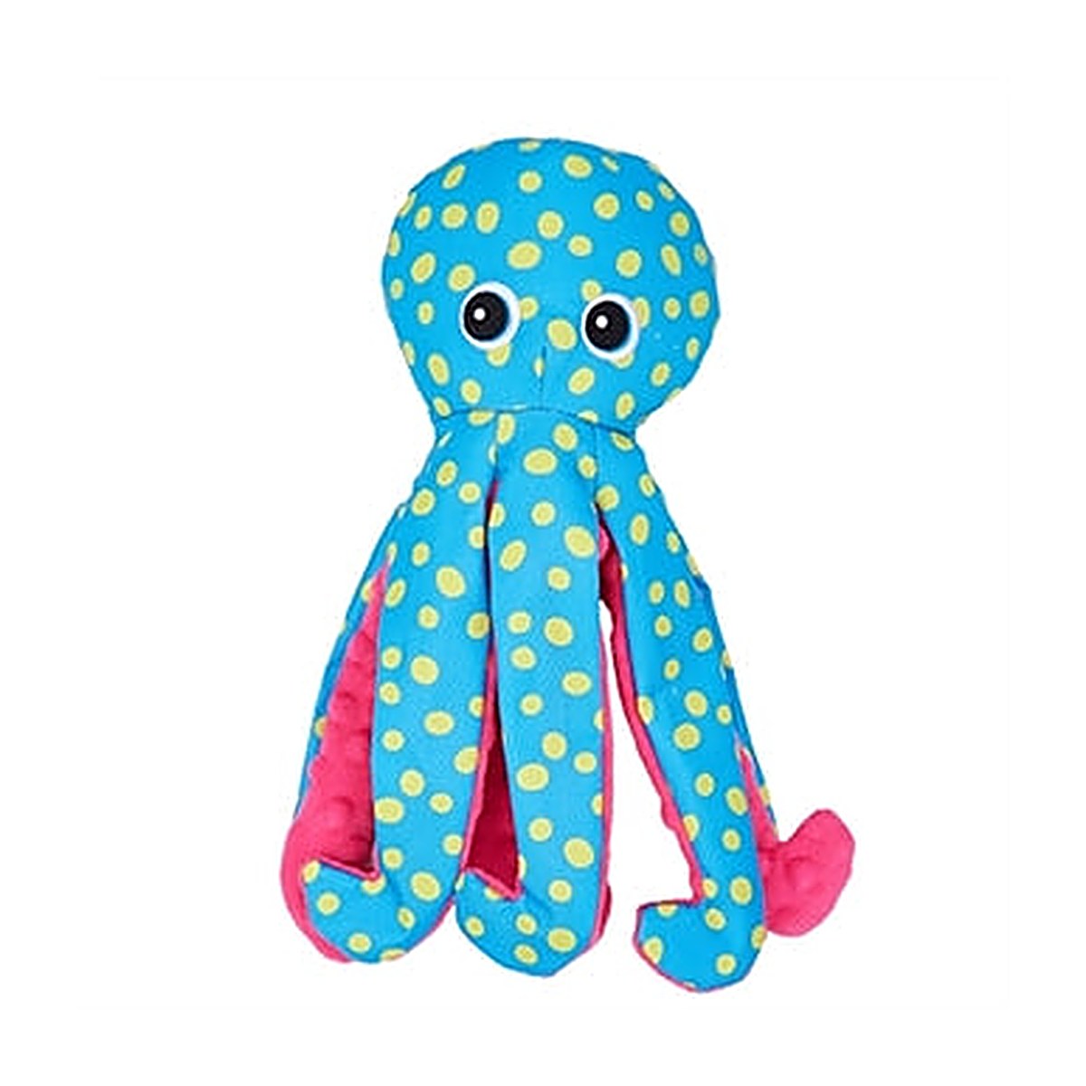 Fofos Sealife Octopus Stip Blauw 34 cm