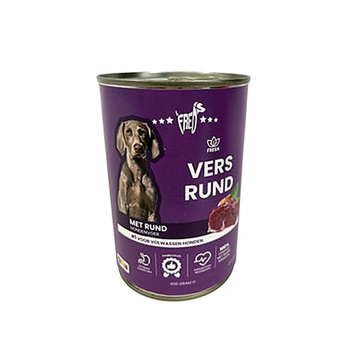Freds Blik Vers Adult Rund 12x400 gram
