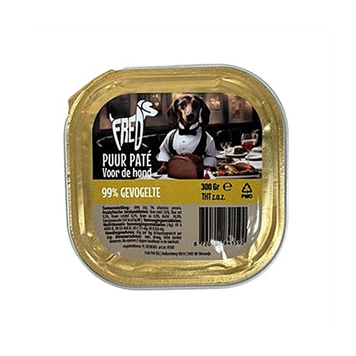 Freds Kuipje Hond Puur Kip 9x300 g