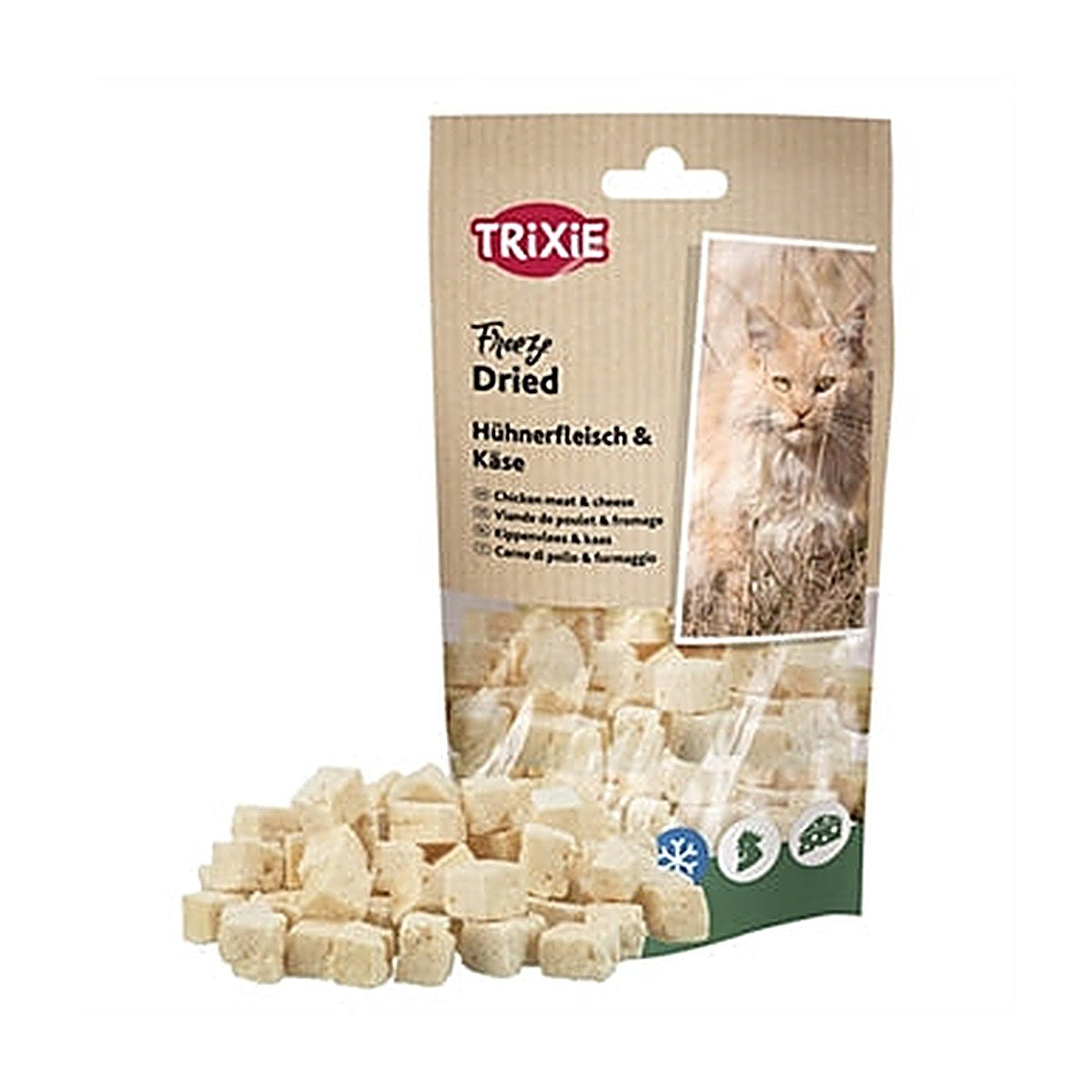 Trixie Freeze Dried Kip/kaas 6x25 gram