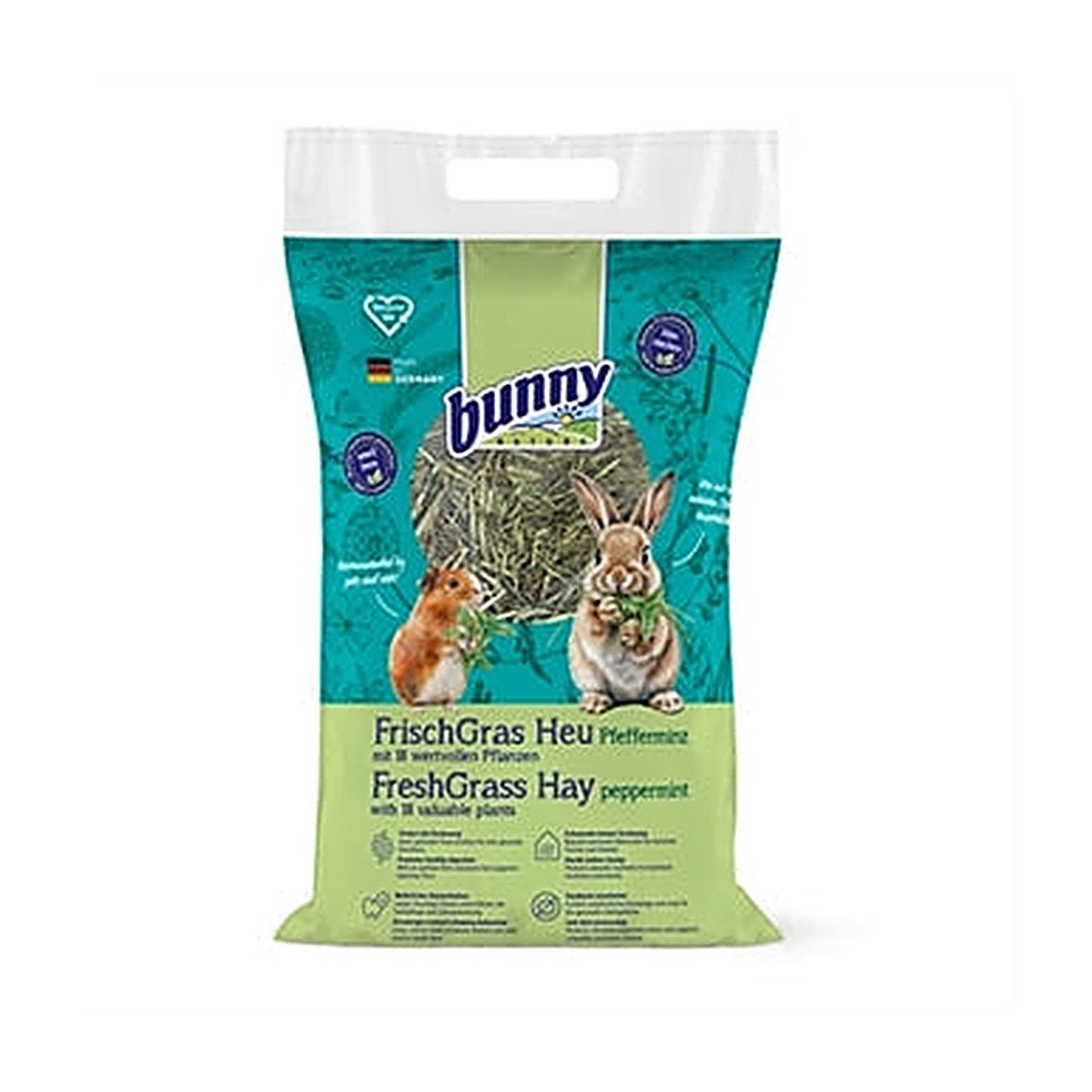 Bunny Nature Freshgrass Hooi Pepermunt 500 gram