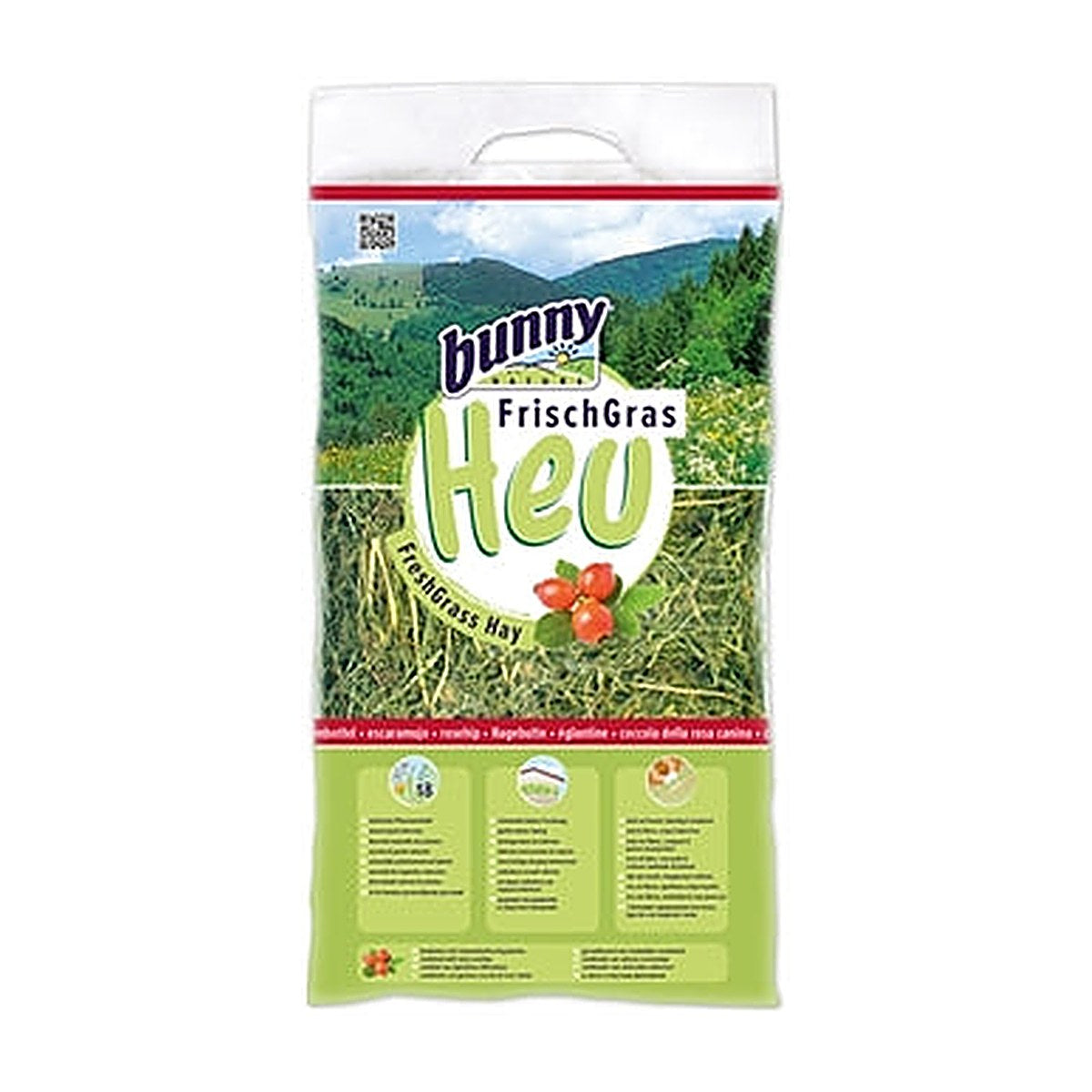 Bunny Nature Freshgrass Hooi Rozenbot 500 gram