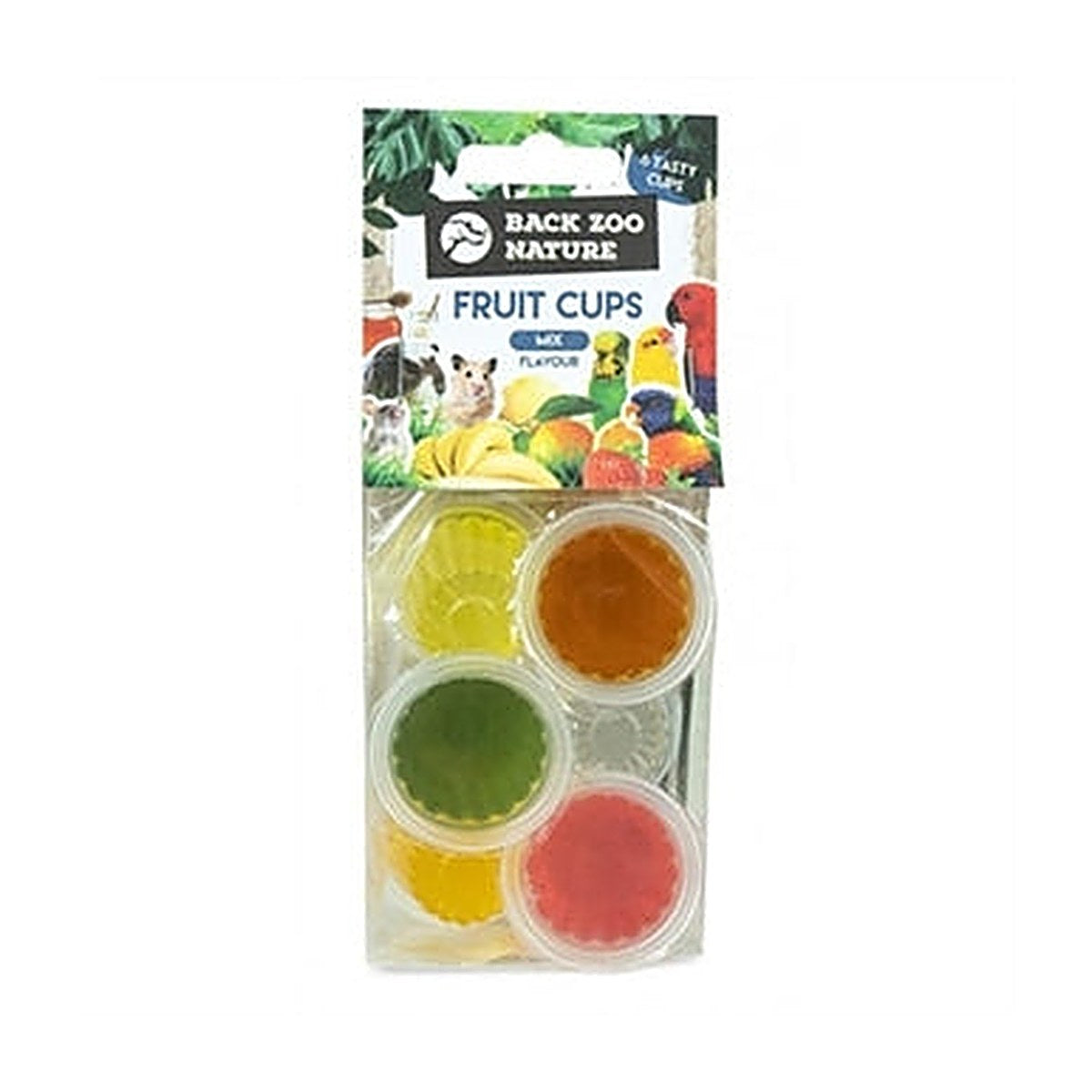 Back Zoo Nature Fruitcup Mix 6 stuks