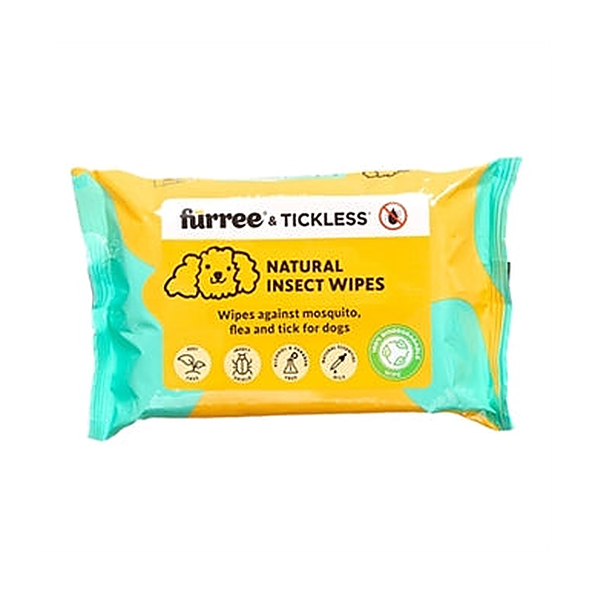 Furree Natural Insect Wipes 20 stuks
