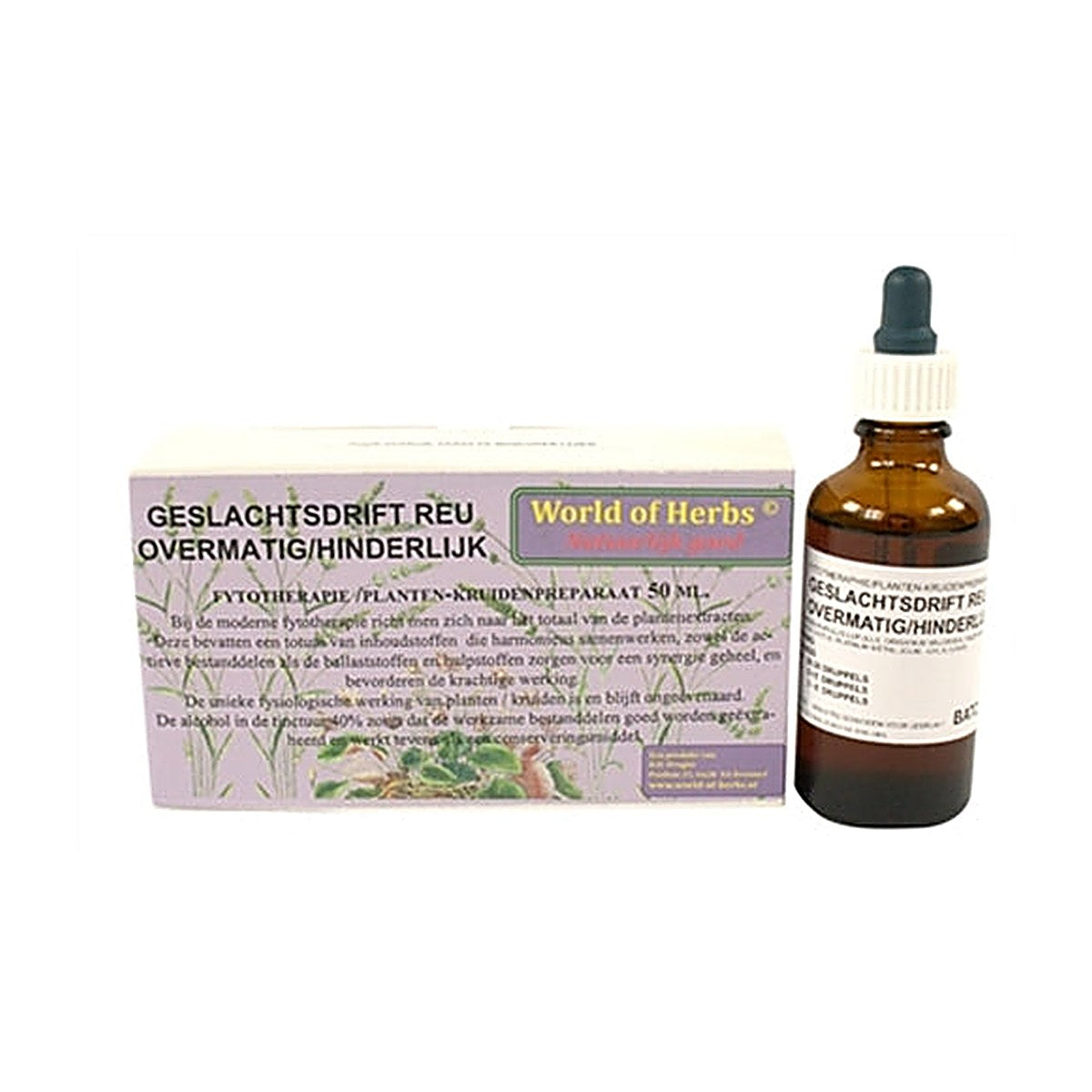 World Of Herbs Fytotherapie Geslachtsdr Reu 50 ml
