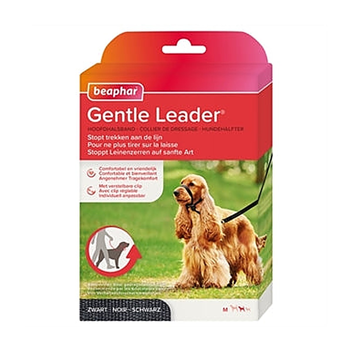 Gentle Leader Zwart M
