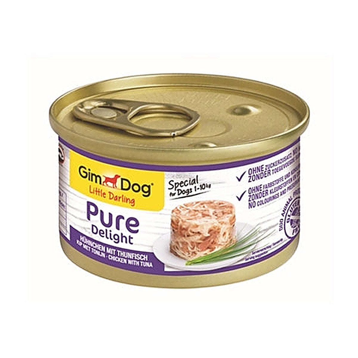 Gimdog Pure Delight Kip/ton 12x85 gram