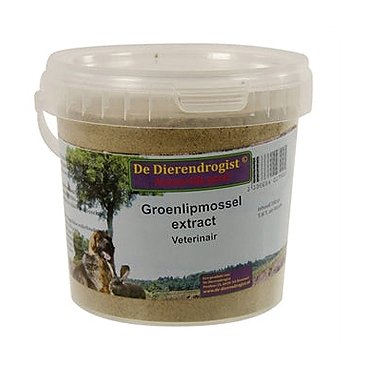 Dierendrogist Glm Puur 500 gram