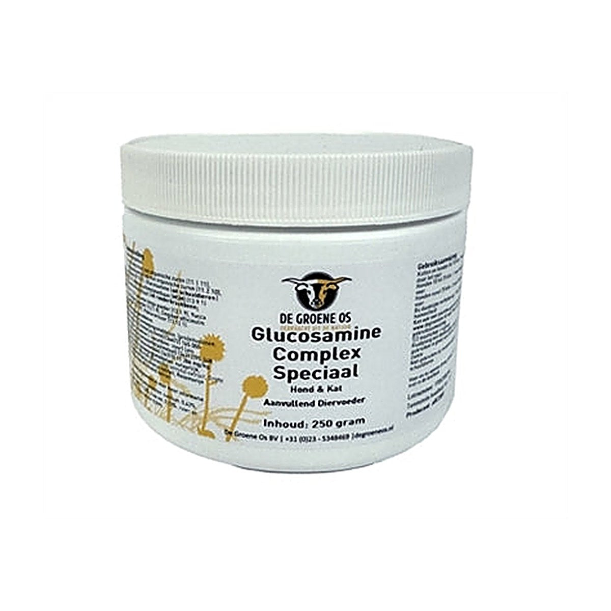 De Groene Os Glucosam Compleet Spec Hond/kat 250 gram