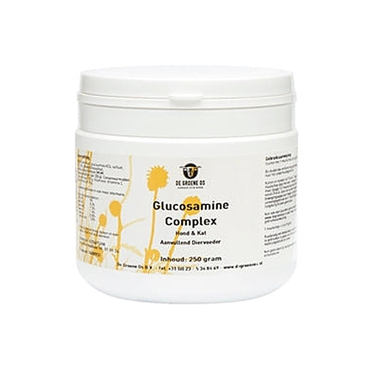 De Groene Os Glucosamine Complex Hond/kat 250 gram