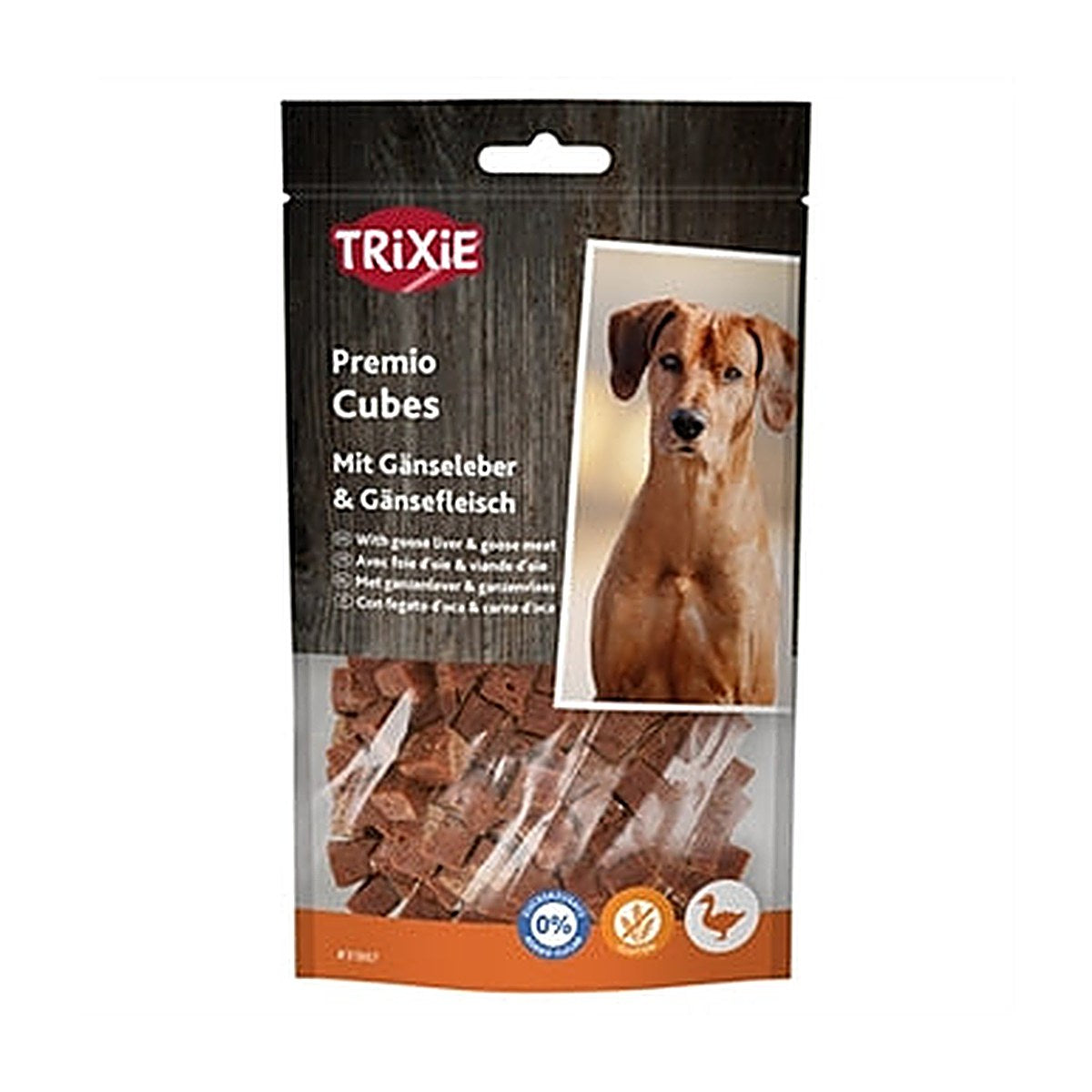 Trixie Goose Liver Cubes 6x100 gram