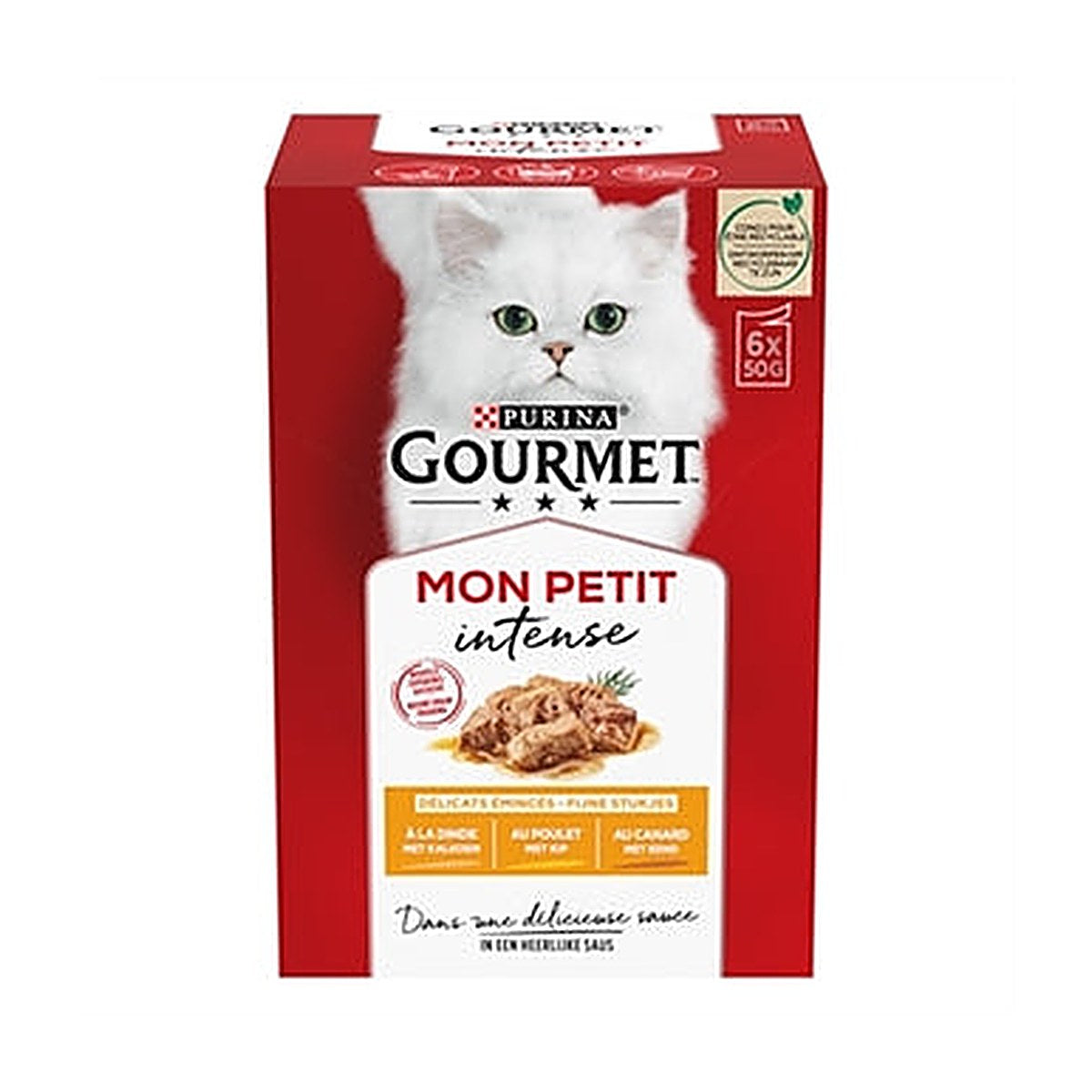Gourmet Gourm Mon Petit Gevogelte 6x50 gram