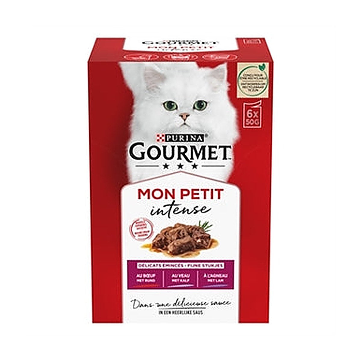 Gourmet Mon Petit Vlees 6x50 gram