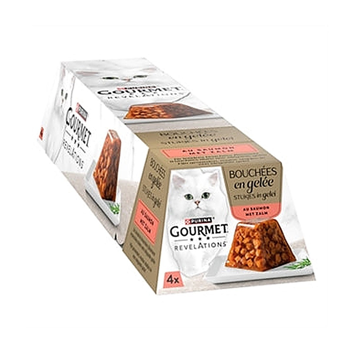 Gourmet Revel Zalm Gelei 4x57 gram