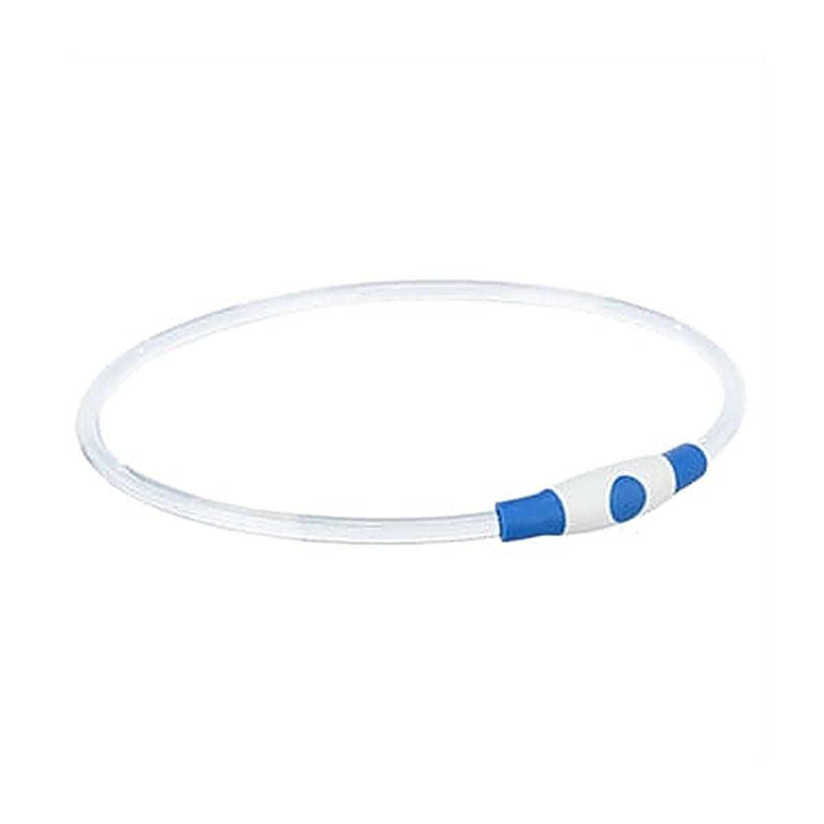 Trixie Flash Halsband Licht Blauw TPU 40 cm