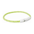 Trixie Halsband Flash TPU/Nylon Groen 45 cm M-L