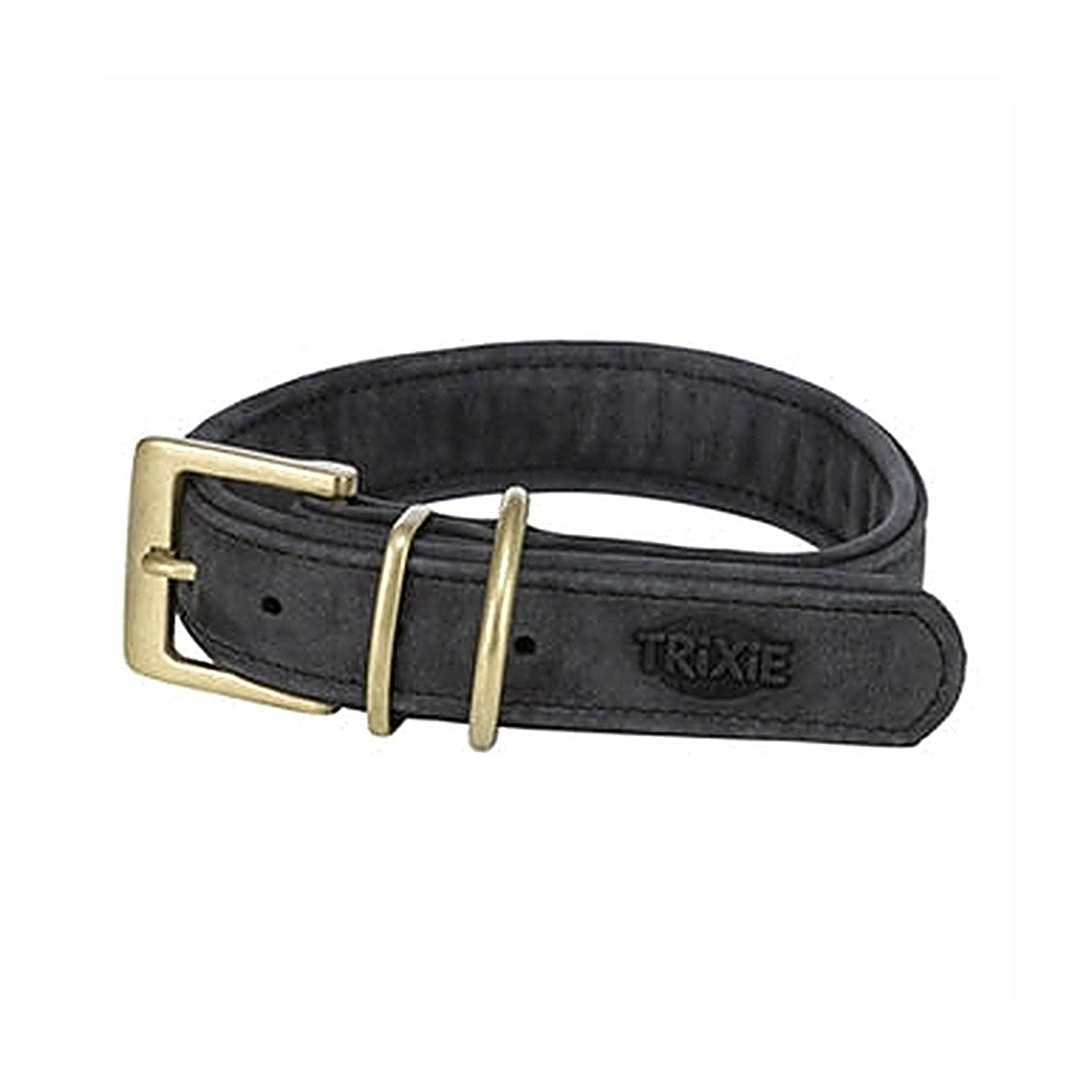 Trixie Hb Pure Leer Zwart 39-46X3,5 cm