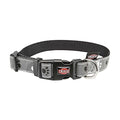 Trixie Hb Silver Refl Zwart/gs 22-35X1,5 cm