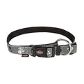 Trixie Hb Silver Refl Zwart/gs 35-55x2 cm