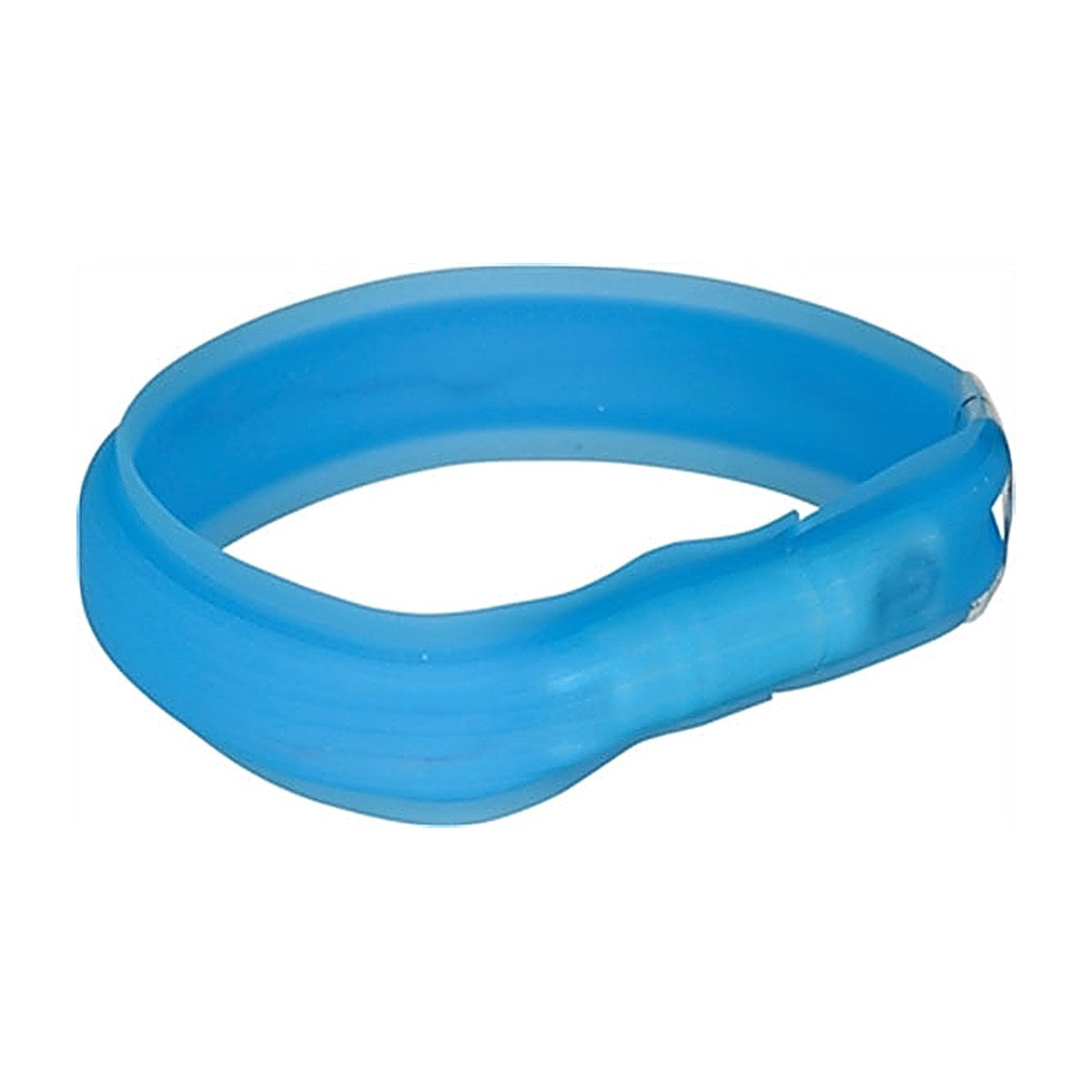 Trixie USB Flash Light Halsband Blauw 70 cm 2 stuks