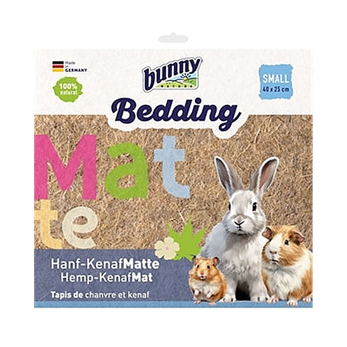 Bunny Nature Hemp-kenafmat S 40x25 cm