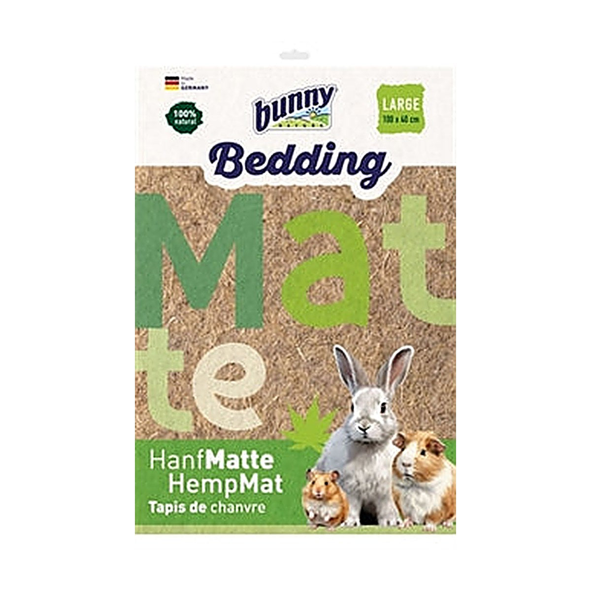 Bunny Nature Hemp-mat L 100x40 cm