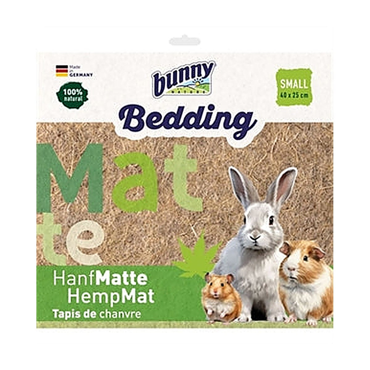 Bunny Nature Hemp-mat S 40x25 cm