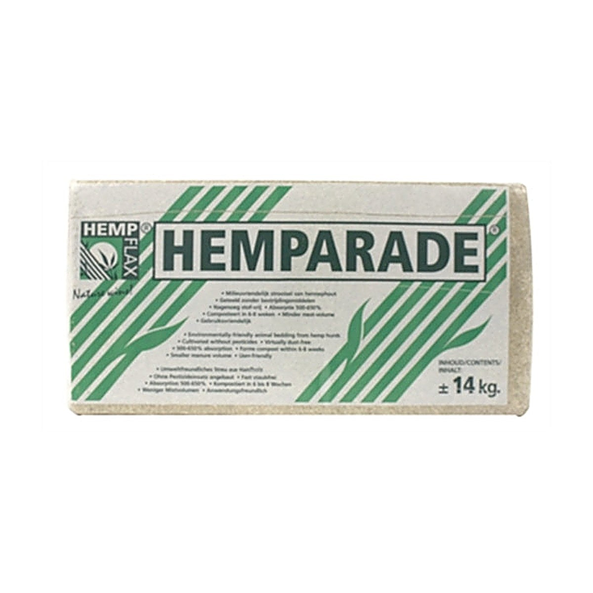 Hemparade Hennepvezelstrooisel 14 kg