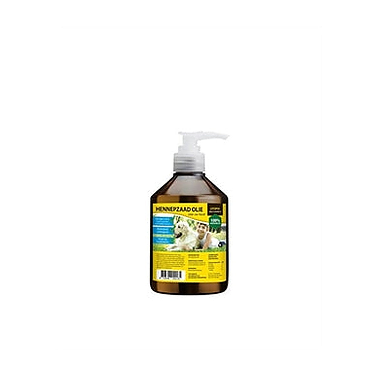 Utopia Hennepzaadolie+pompje 500 ml