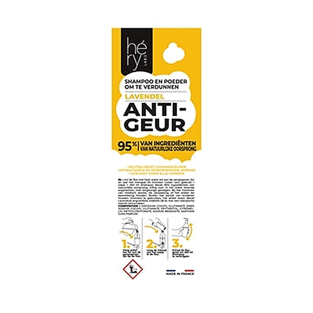 Hery Shamp Poeder Anti-odeur 25 gram