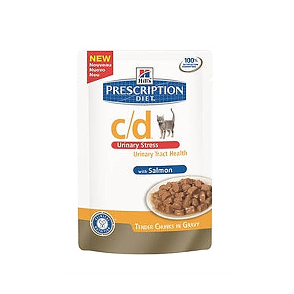 Hill's Fel C/d Urinary Zalm 12x85 gram