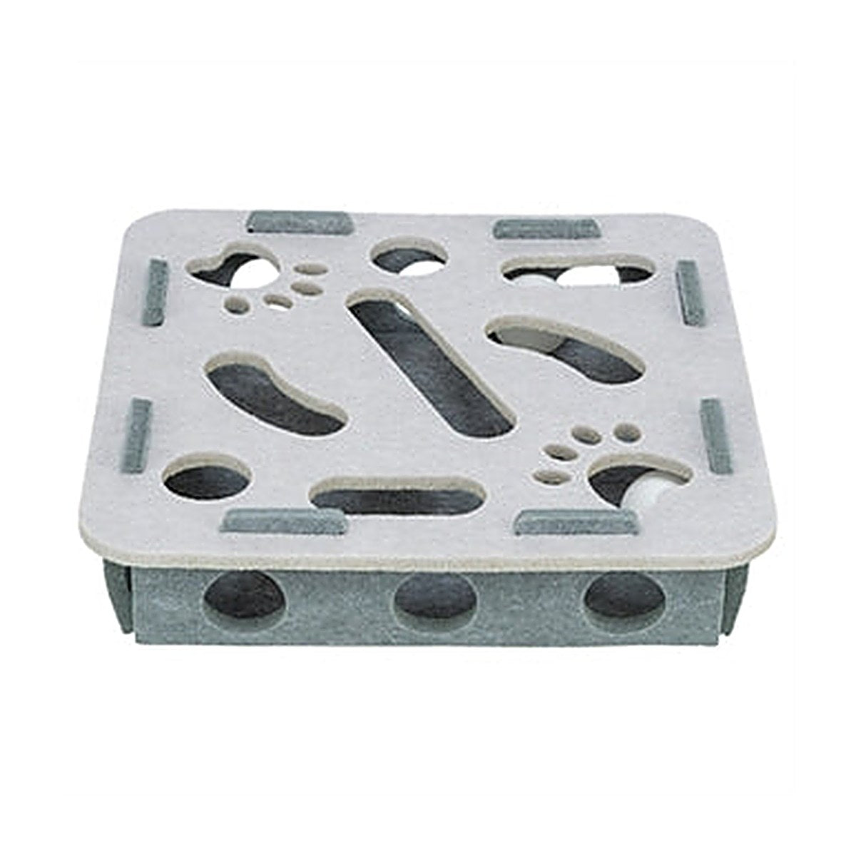 Trixie Hole'n'roll Box Grijs 30x30x7,5 cm