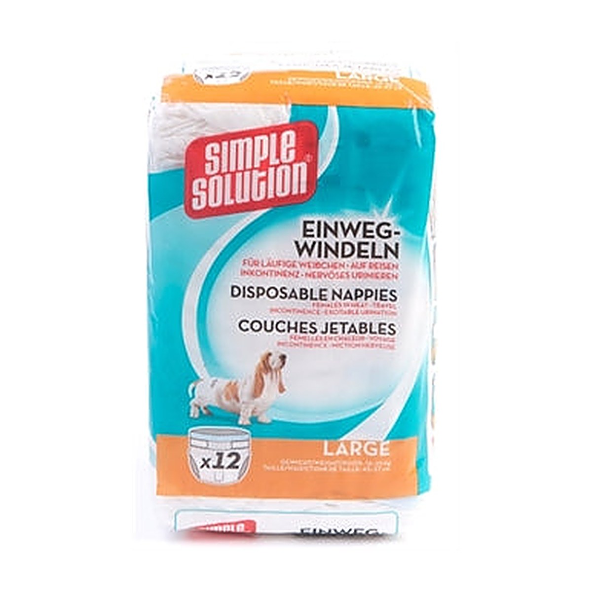 Simple Solution Hondenluier L 12 stuks 45-57 cm