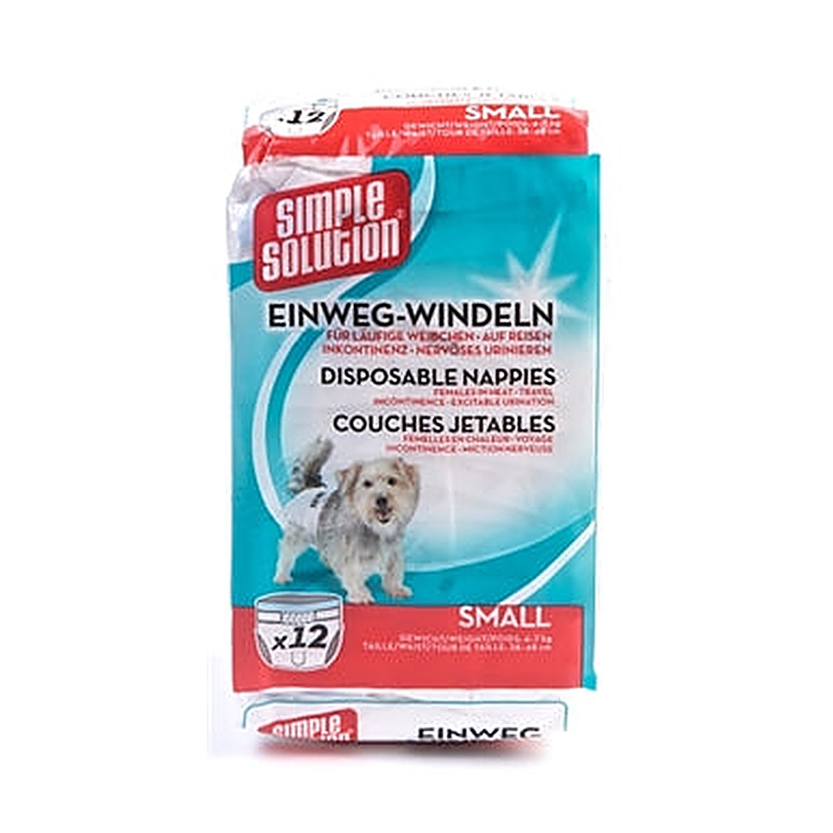 Simple Solution Hondenluier S 12 stuks 38-48 cm
