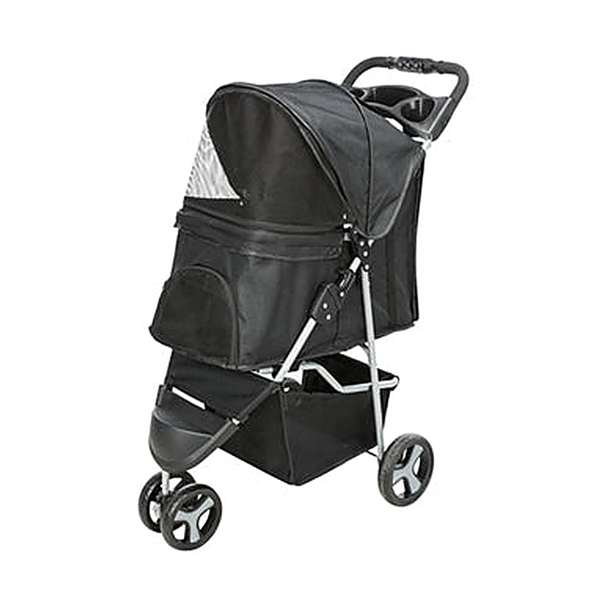 Trixie Hondenbuggy Zwart 80x47x100 cm